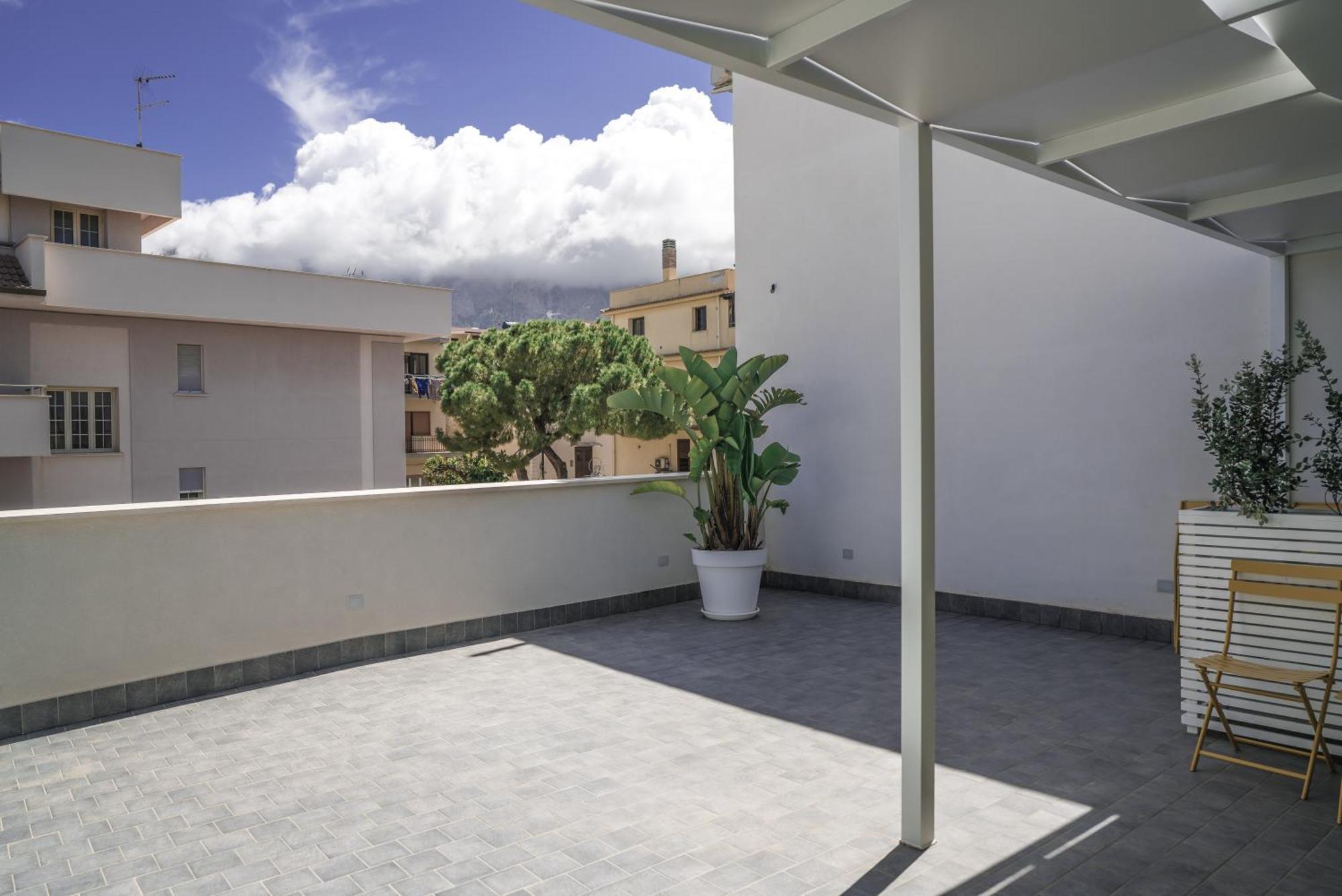 Casa Azzurra Rooms E Apartment Terrasini Luaran gambar